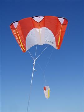 SledPower,,Spinnaker Nylon: Orange, Yellow, White